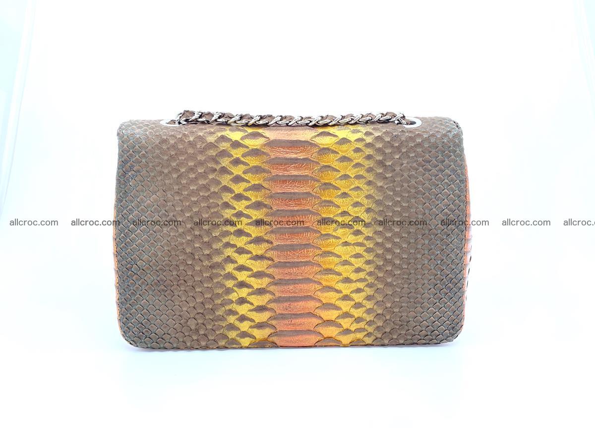 Python snakeskin shoulder bag 1078 Foto 1