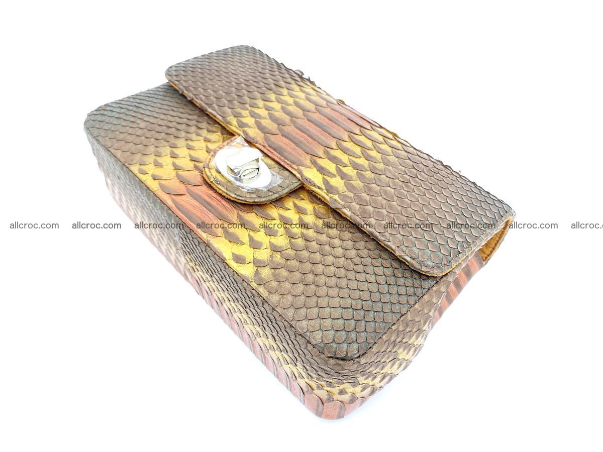 Python snakeskin shoulder bag 1078 Foto 8