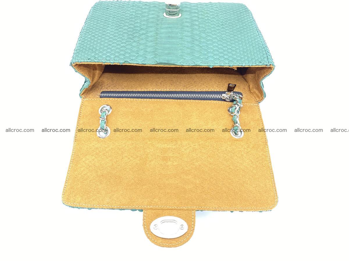 Python snakeskin shoulder bag 1082 Foto 14