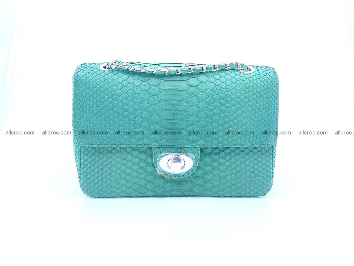 Python snakeskin shoulder bag 1082 Foto 0