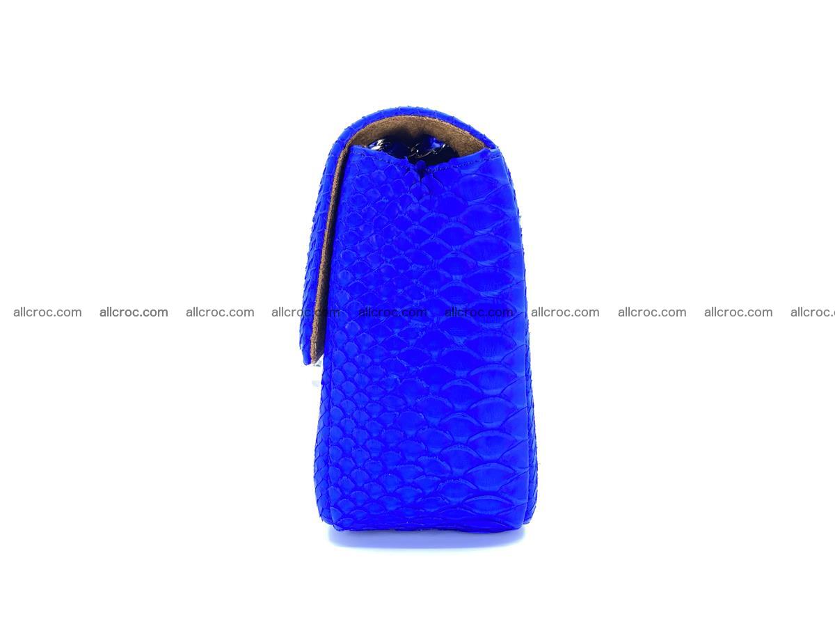 Python snakeskin shoulder bag 1081 Foto 10