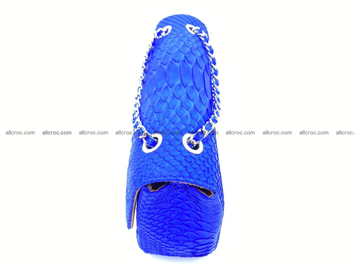 Python snakeskin shoulder bag 1081 Foto 8