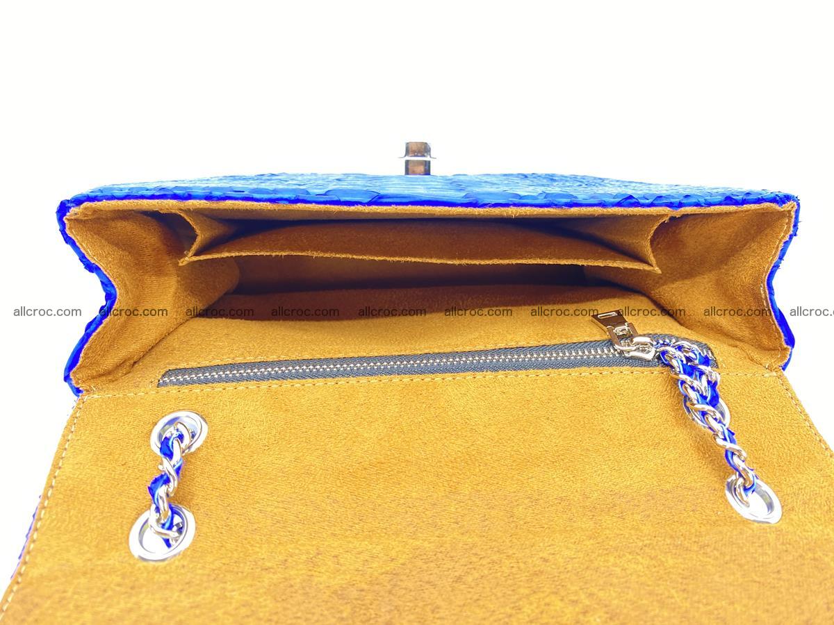 Python snakeskin shoulder bag 1081 Foto 15