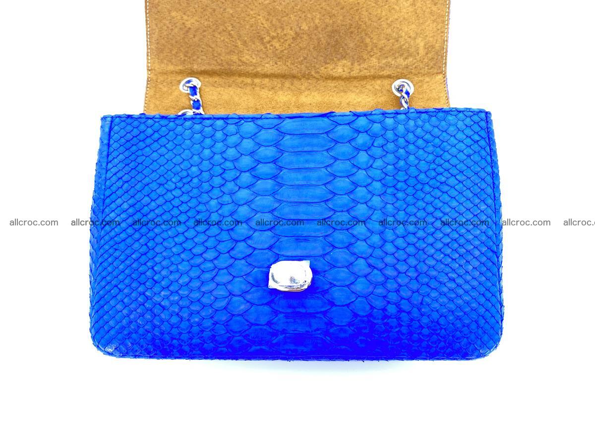 Python snakeskin shoulder bag 1081 Foto 12