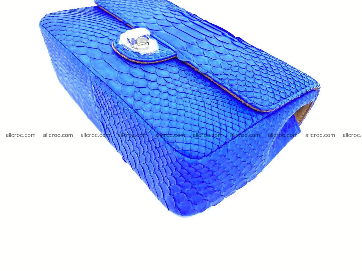 Python snakeskin shoulder bag 1081 Foto 6