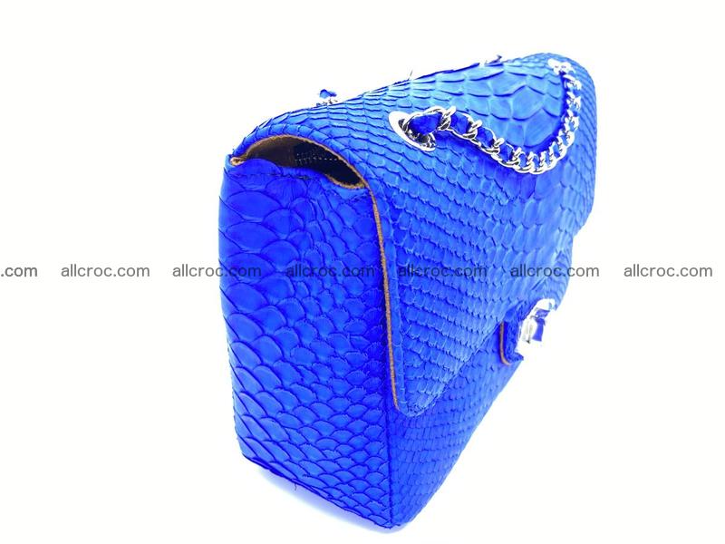 Python snakeskin shoulder bag 1081
