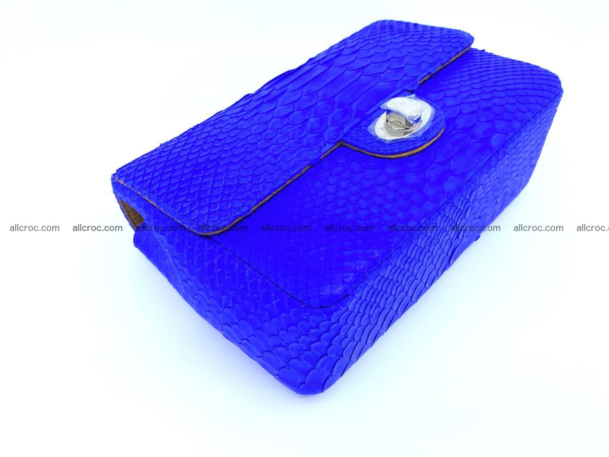Python snakeskin shoulder bag 1081 Foto 7