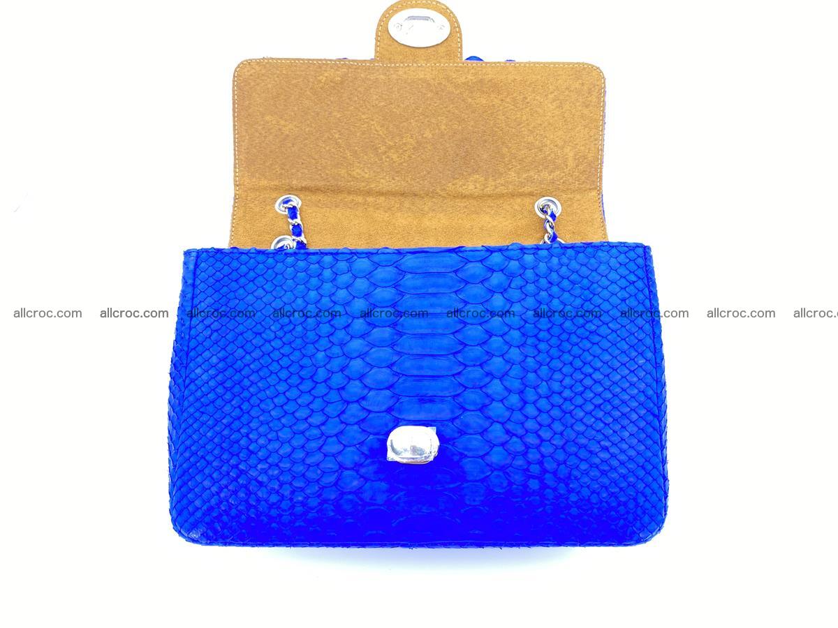 Python snakeskin shoulder bag 1081 Foto 13