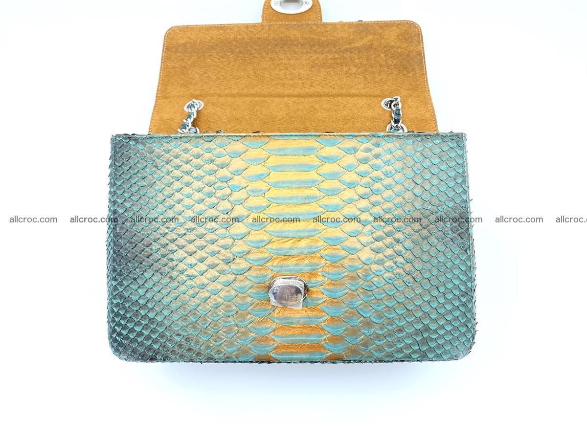 Python snakeskin shoulder bag 1072 Foto 12
