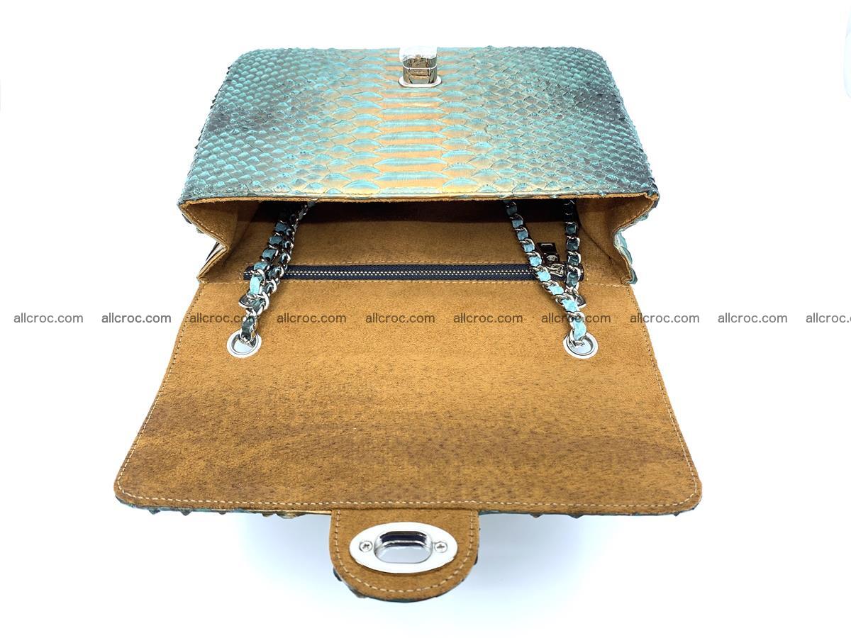 Python snakeskin shoulder bag 1072 Foto 14