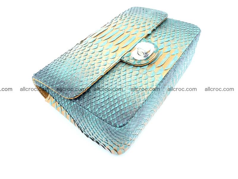 Python snakeskin shoulder bag 1072