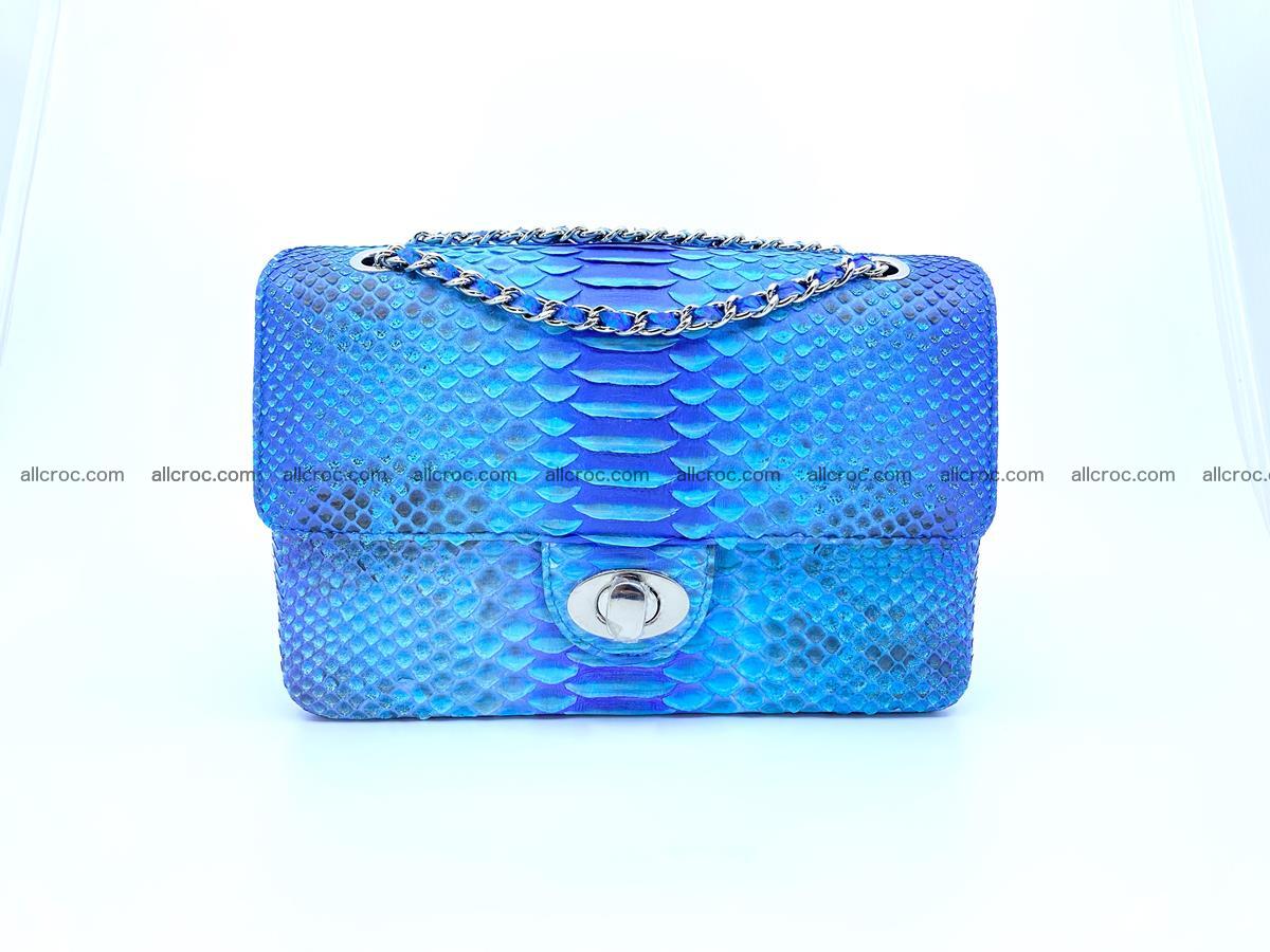 Python snakeskin shoulder bag 1073 Foto 0