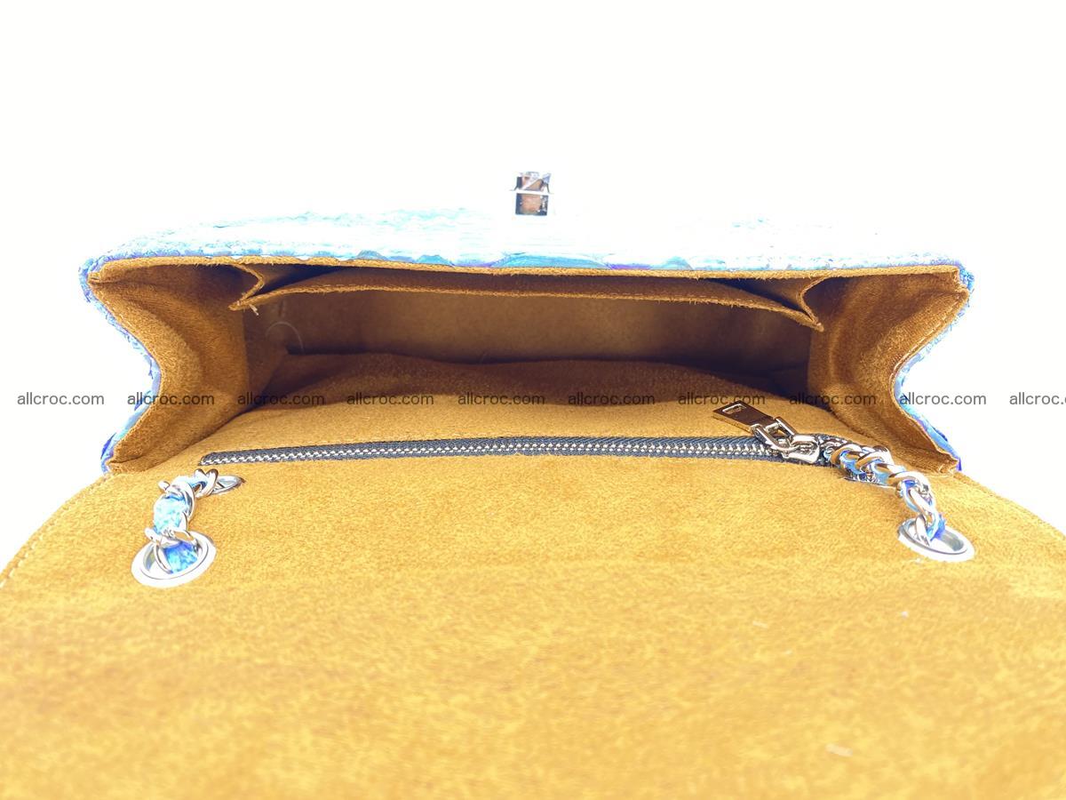 Python snakeskin shoulder bag 1073 Foto 14