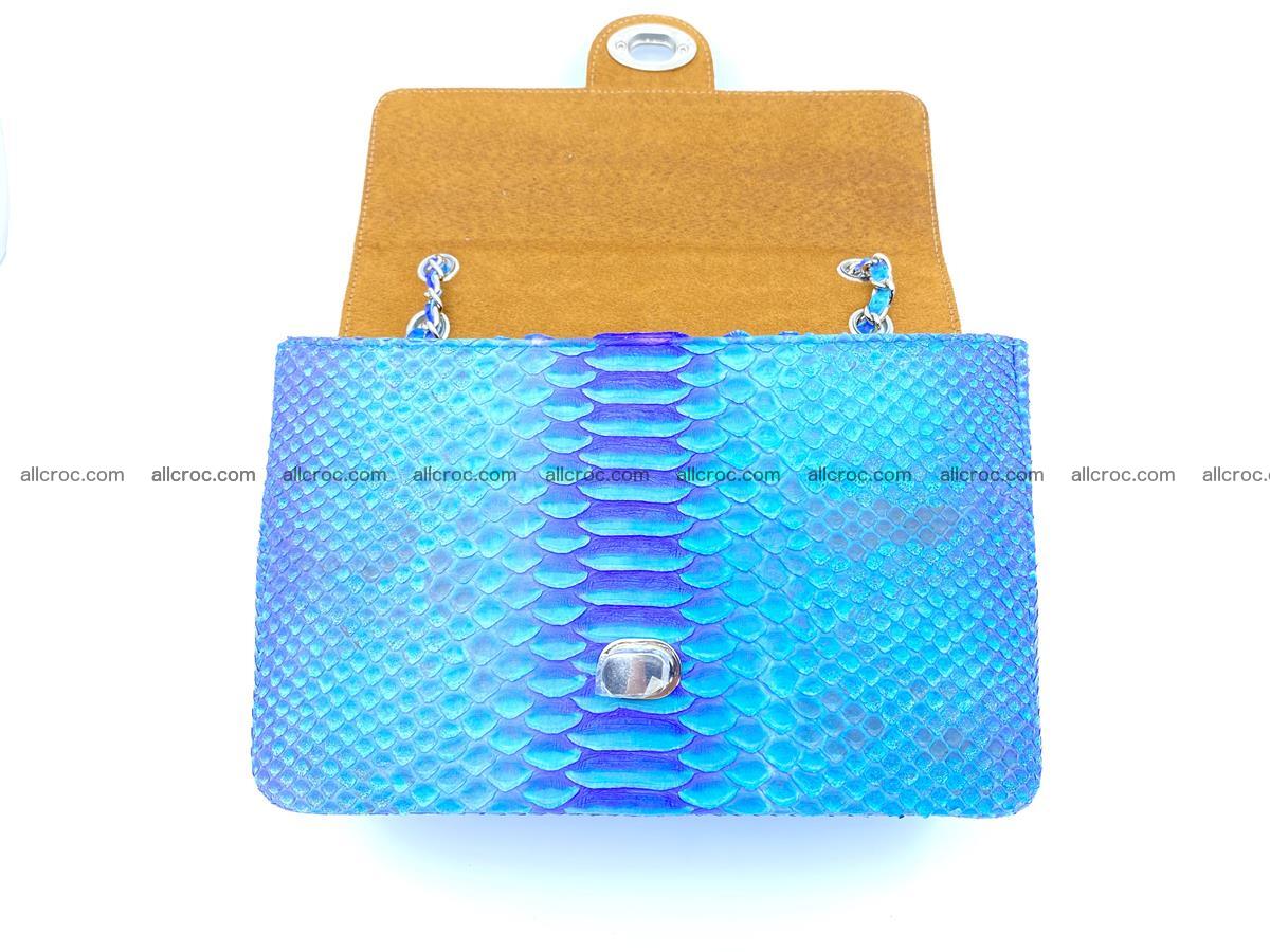 Python snakeskin shoulder bag 1073 Foto 12