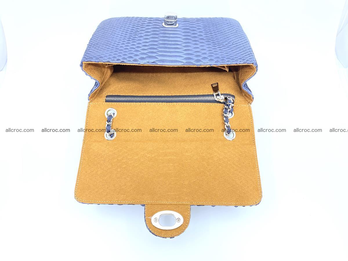 Python snakeskin shoulder bag 1077 Foto 14