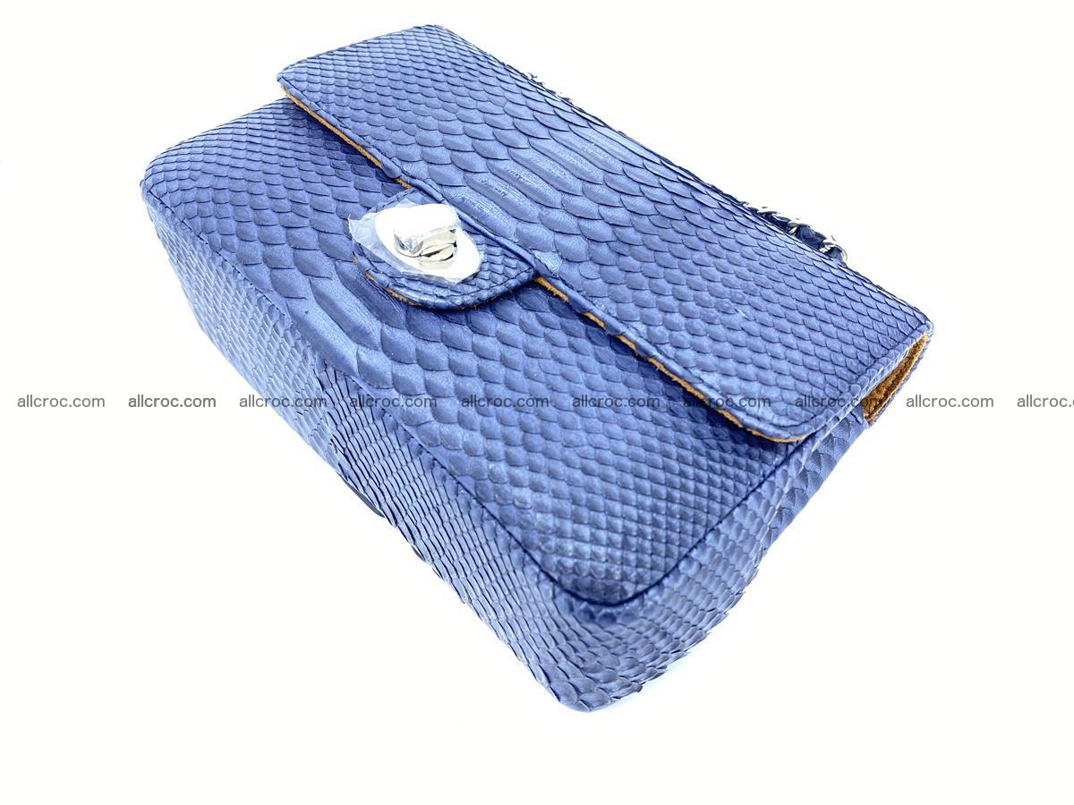 Python snakeskin shoulder bag 1077 Foto 7