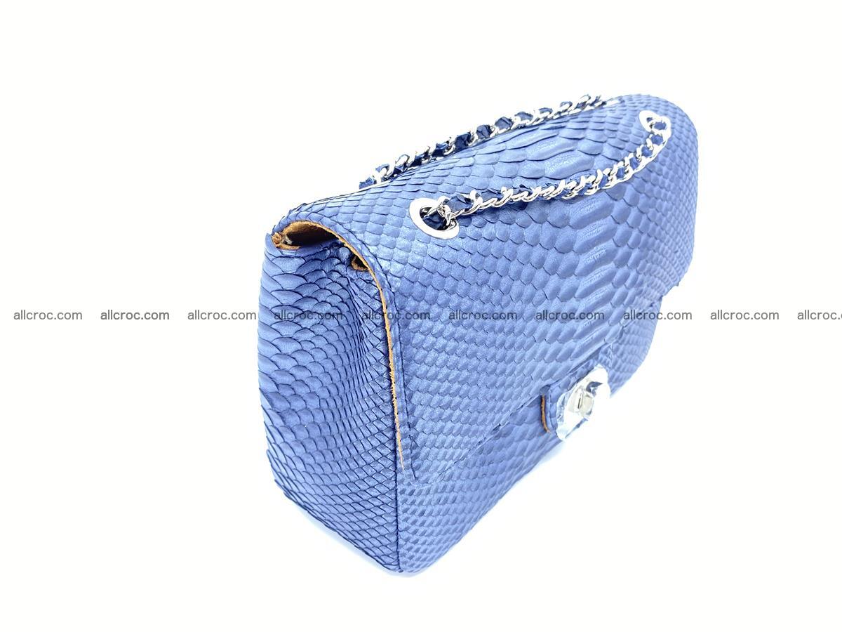 Python snakeskin shoulder bag 1077 Foto 3