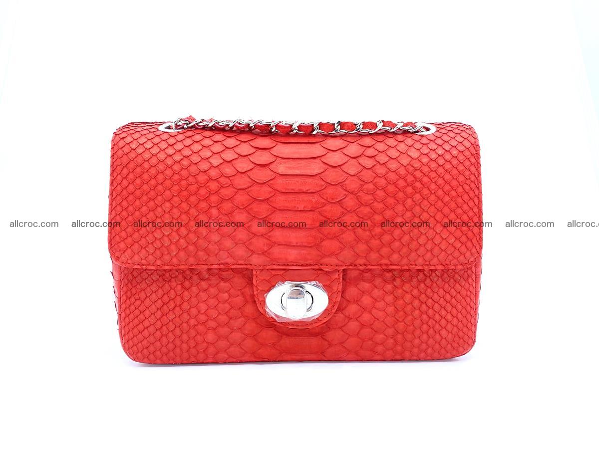 Python snakeskin shoulder bag 1080 Foto 0