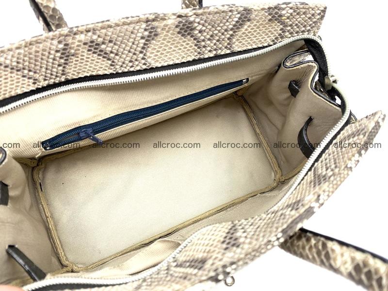 Python snakeskin handbag mini 1067