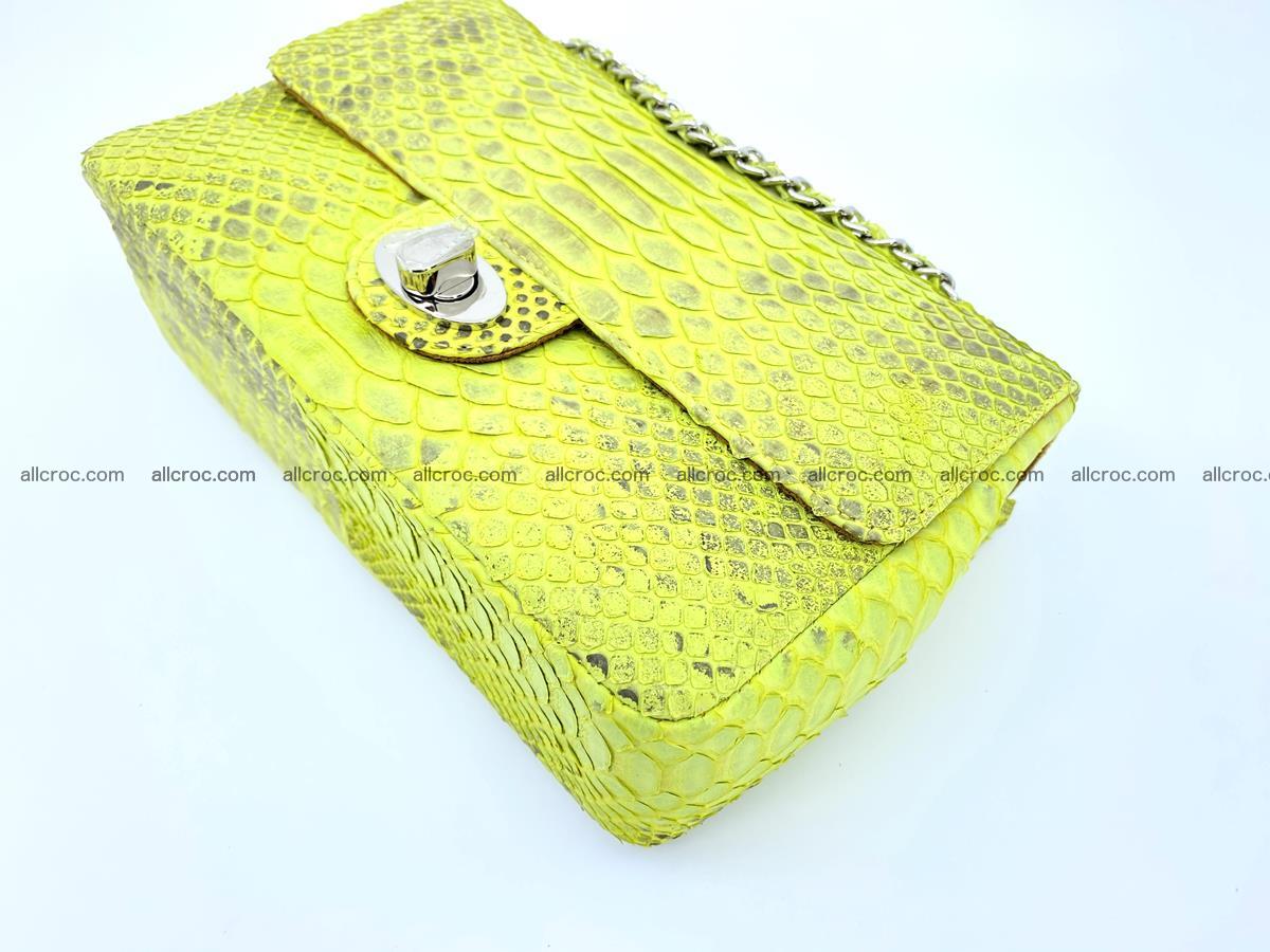 Python snakeskin shoulder bag 1074 Foto 7