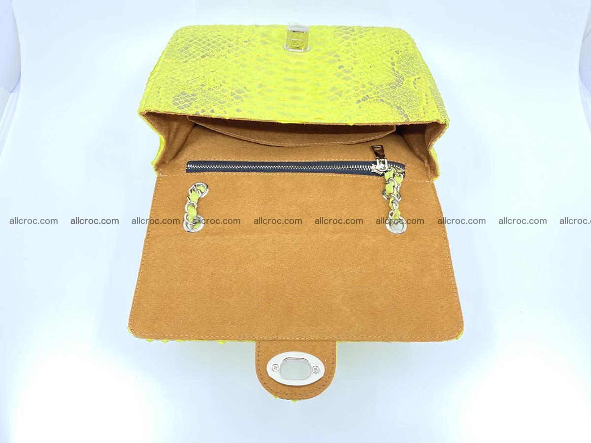 Python snakeskin shoulder bag 1074 Foto 13