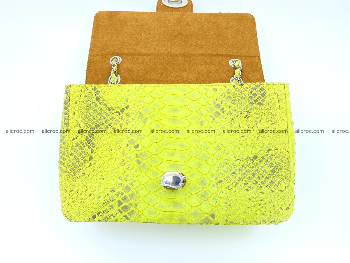 Python snakeskin shoulder bag 1074 Foto 12