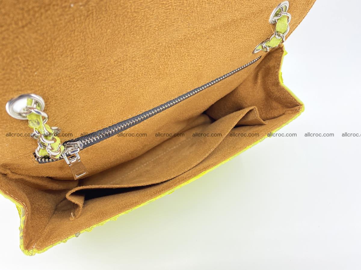 Python snakeskin shoulder bag 1074 Foto 15