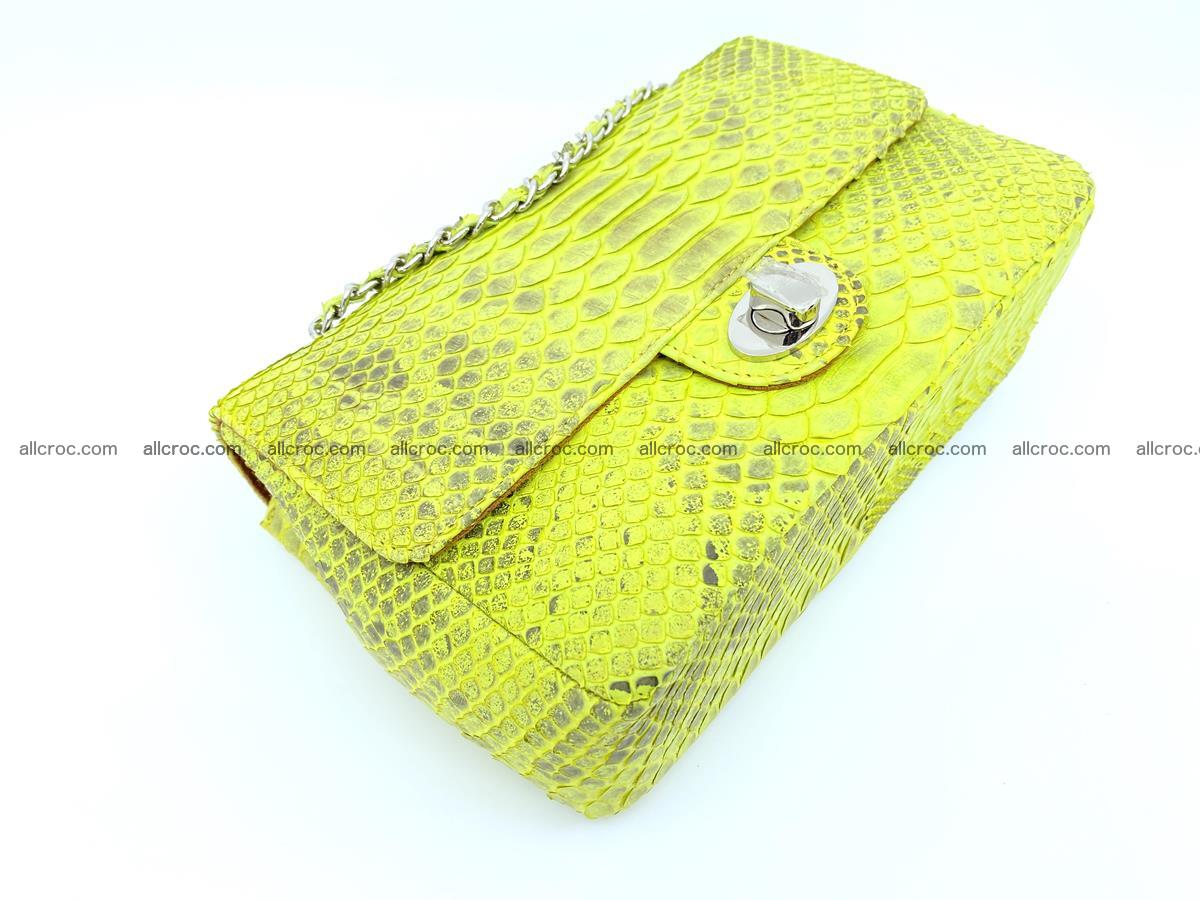Python snakeskin shoulder bag 1074 Foto 6