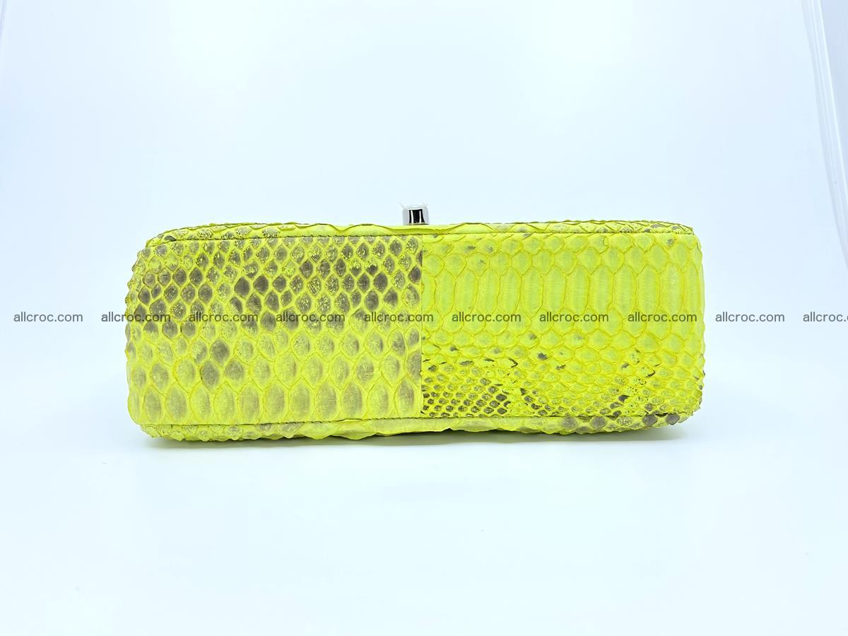 Python snakeskin shoulder bag 1074 Foto 11