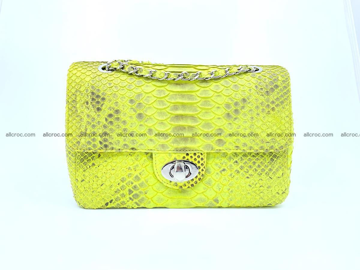 Python snakeskin shoulder bag 1074 Foto 0