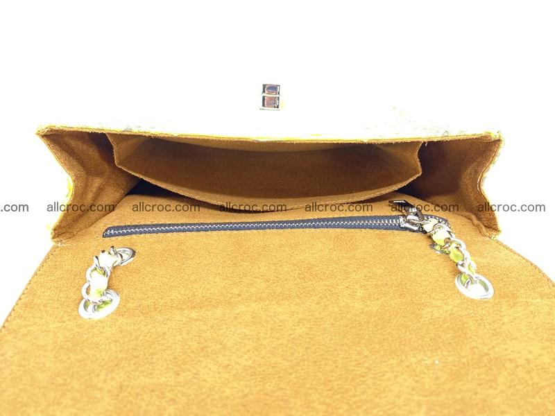 Python snakeskin shoulder bag 1074