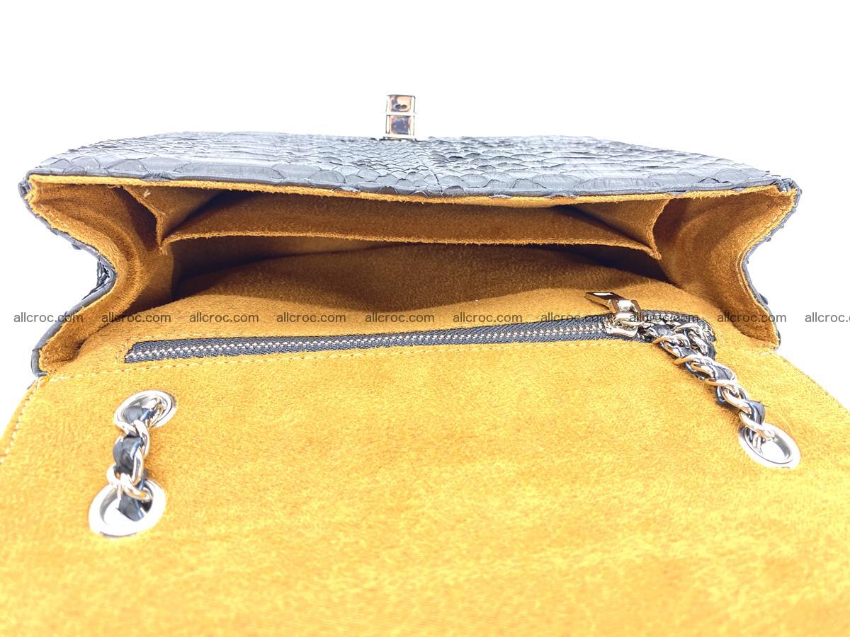 Python snakeskin shoulder bag 1062 Foto 12