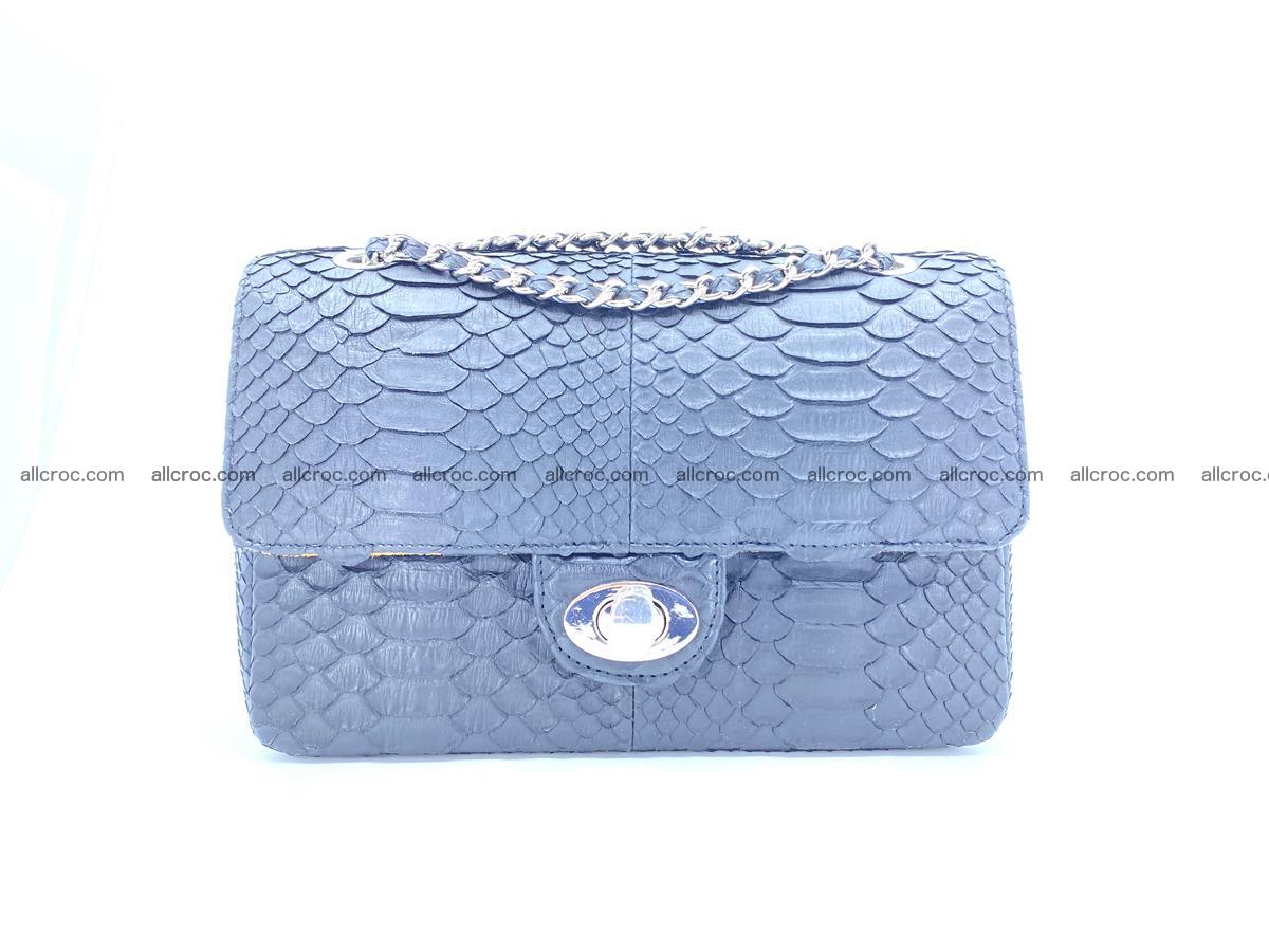 Python snakeskin shoulder bag 1062 Foto 0