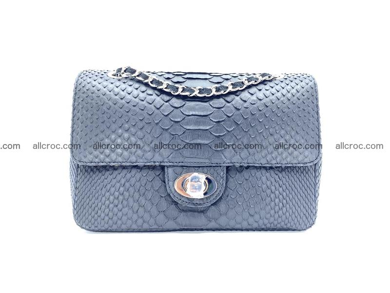 Python snakeskin shoulder bag 1063