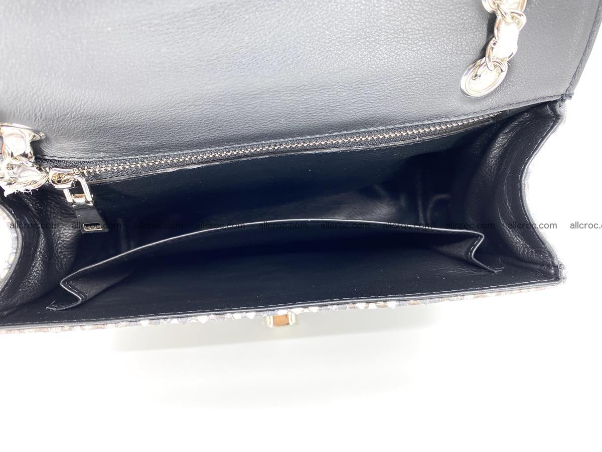 Python snakeskin shoulder bag 1059 Foto 12