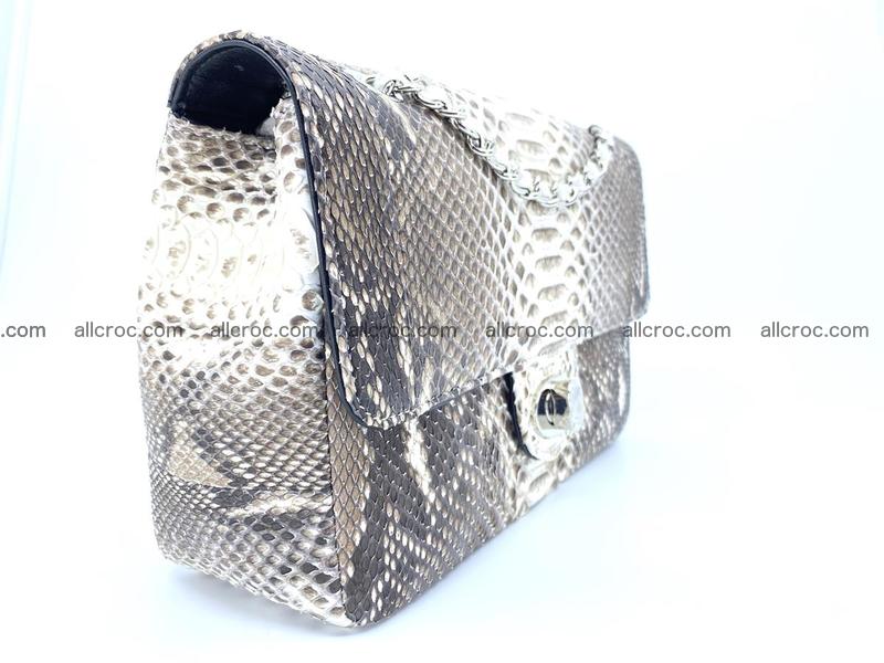 Python snakeskin shoulder bag 1057