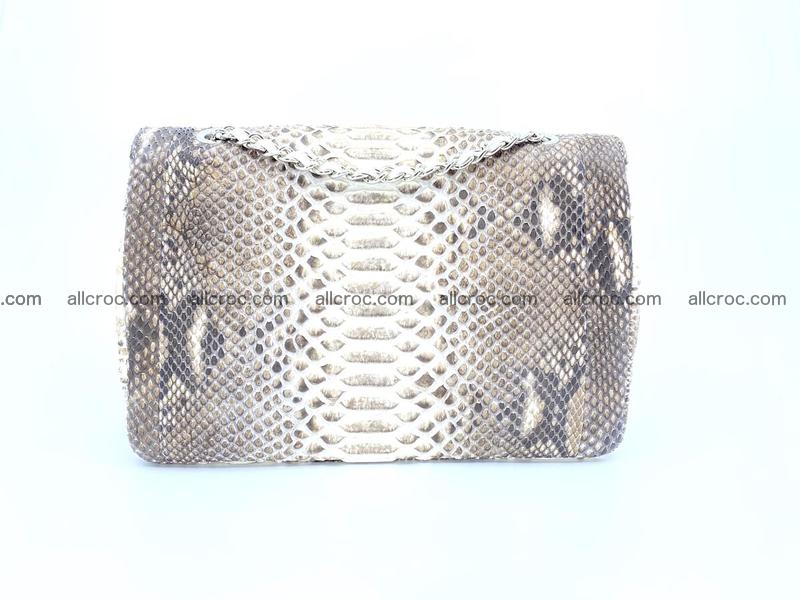 Python snakeskin shoulder bag 1057