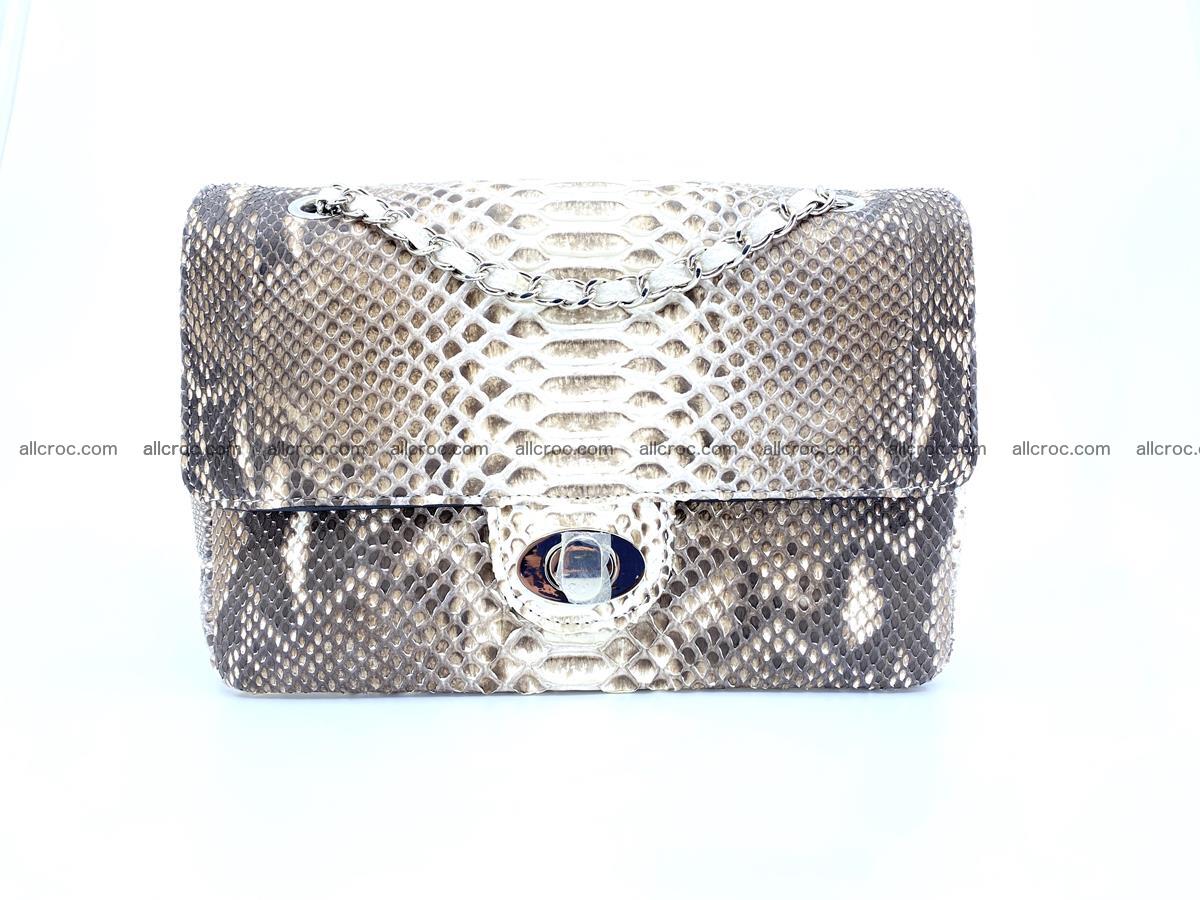 Python snakeskin shoulder bag 1057 Foto 0