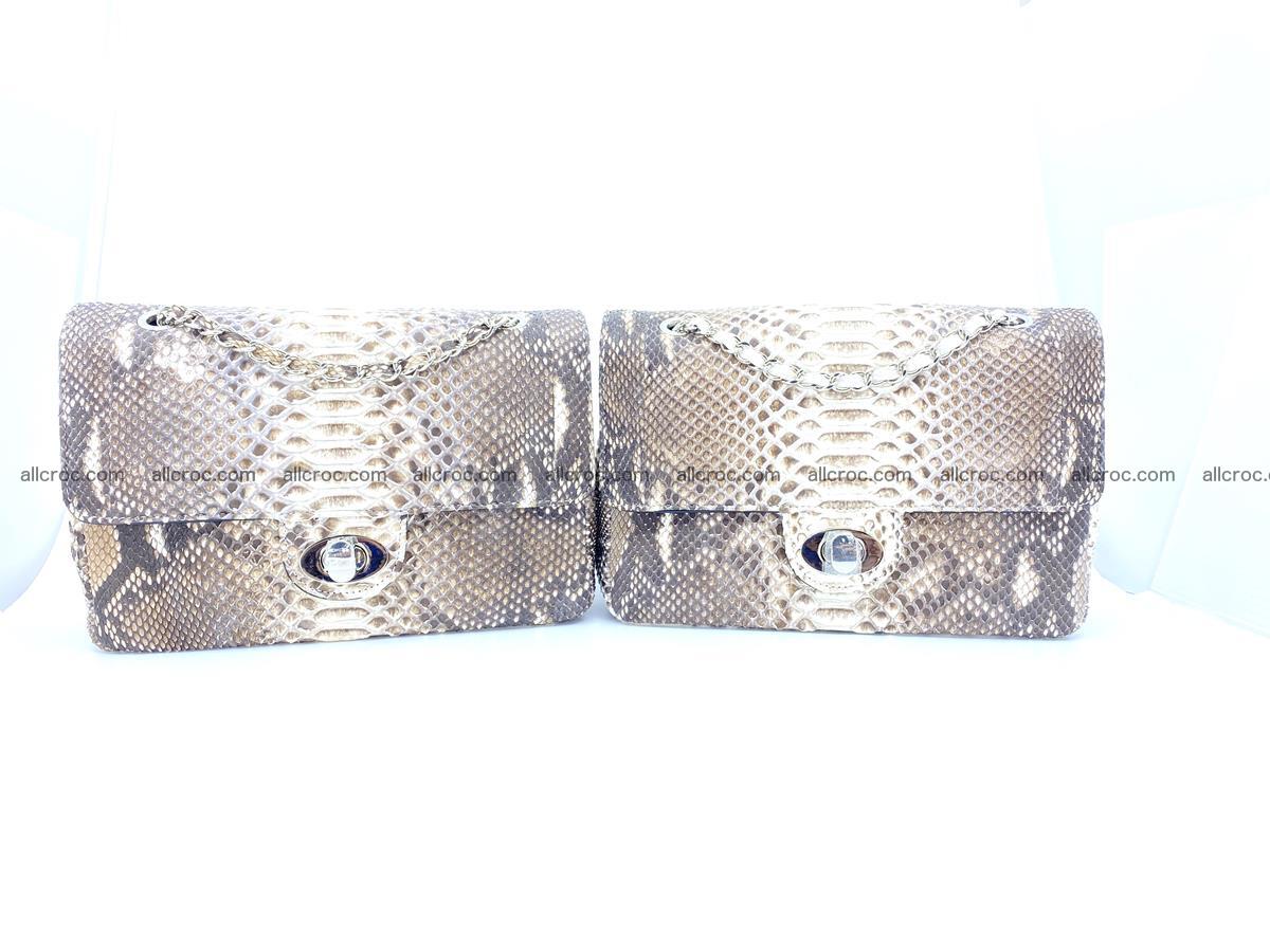 Python snakeskin shoulder bag 1057 Foto 14