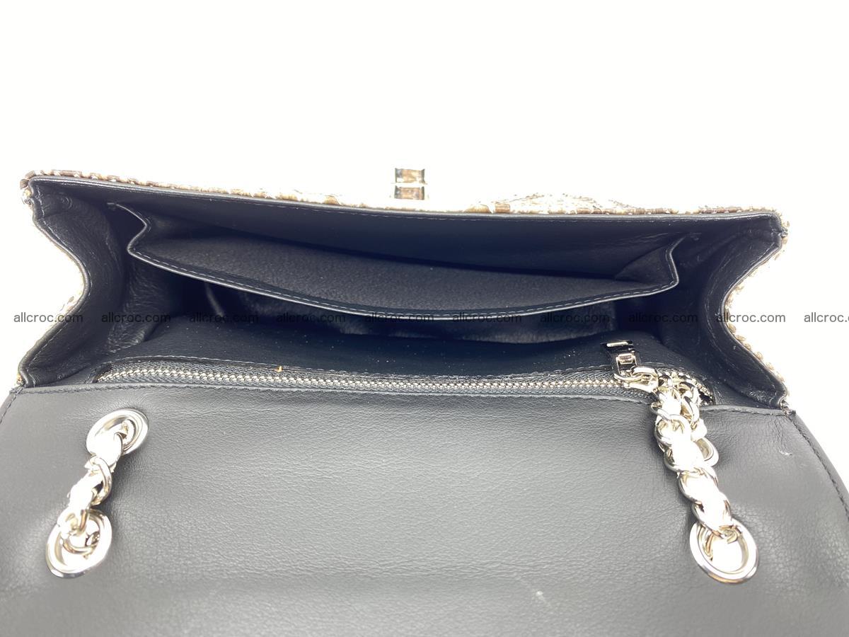 Python snakeskin shoulder bag 1057 Foto 12