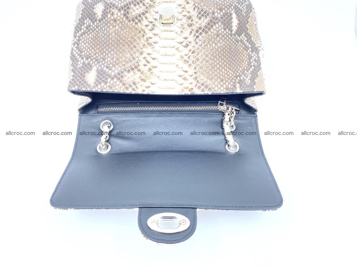 Python snakeskin shoulder bag 1057 Foto 10
