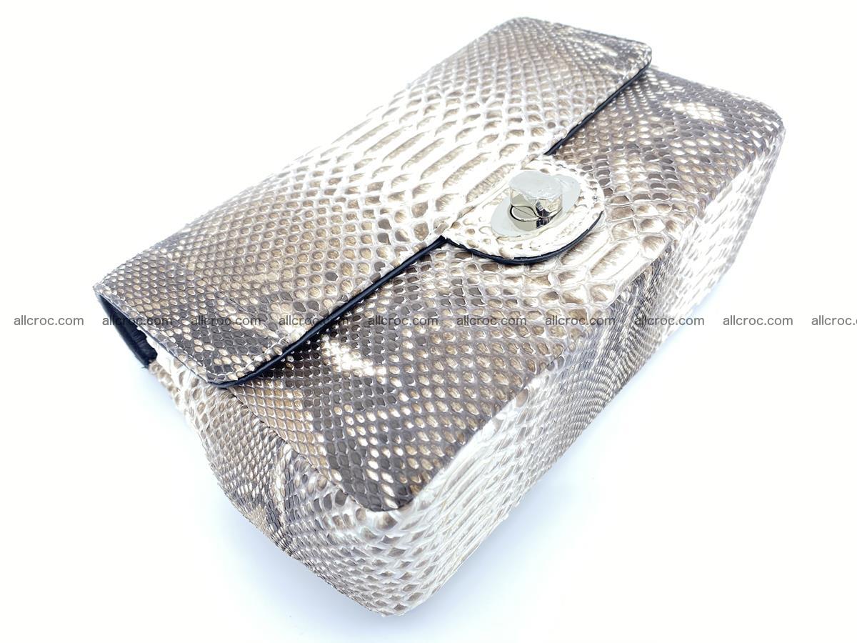 Python snakeskin shoulder bag 1057 Foto 5