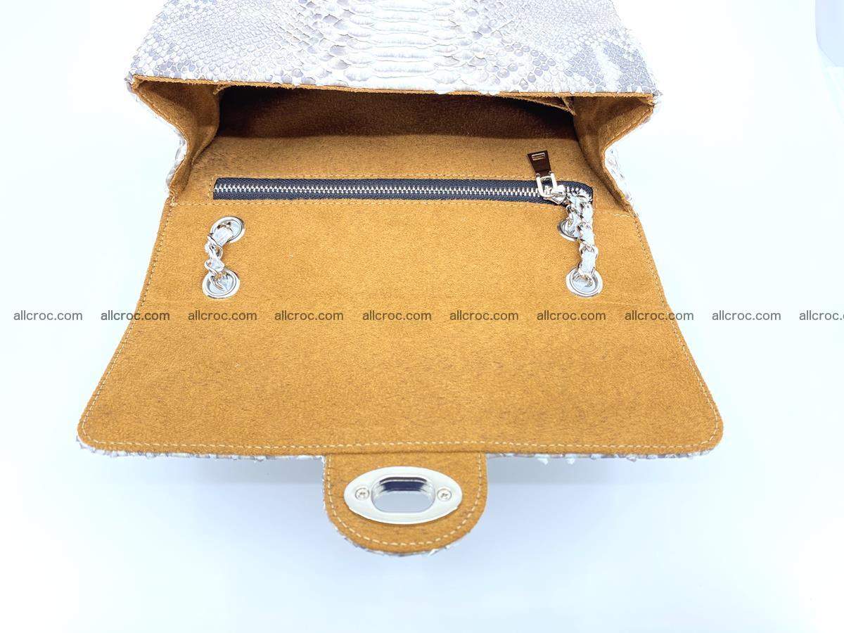 Python snakeskin shoulder bag 1061 Foto 10