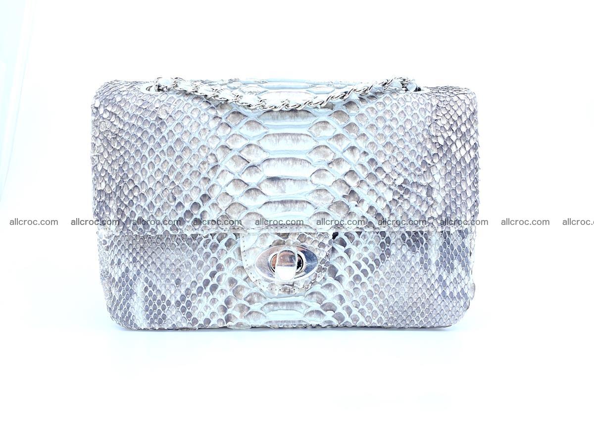 Python snakeskin shoulder bag 1061 Foto 0