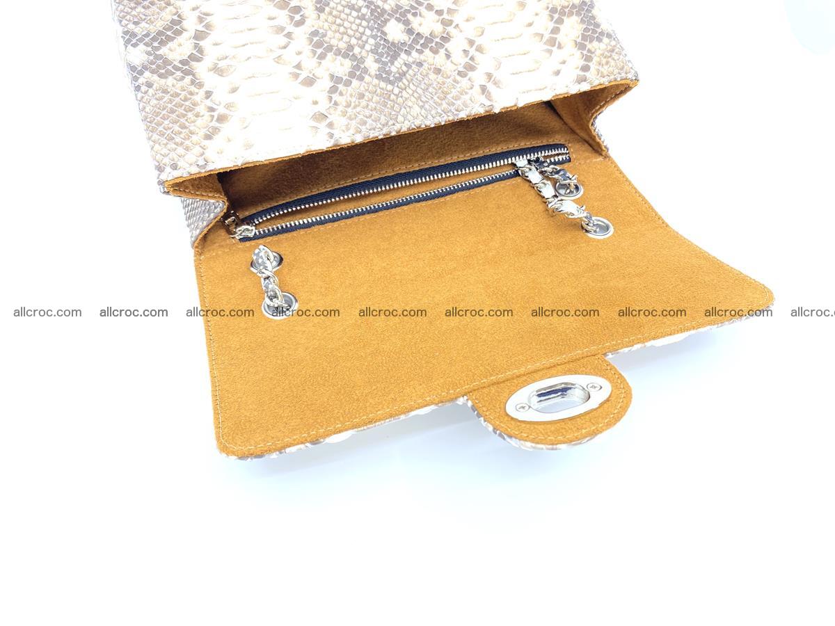 Python snakeskin shoulder bag 1056 Foto 11