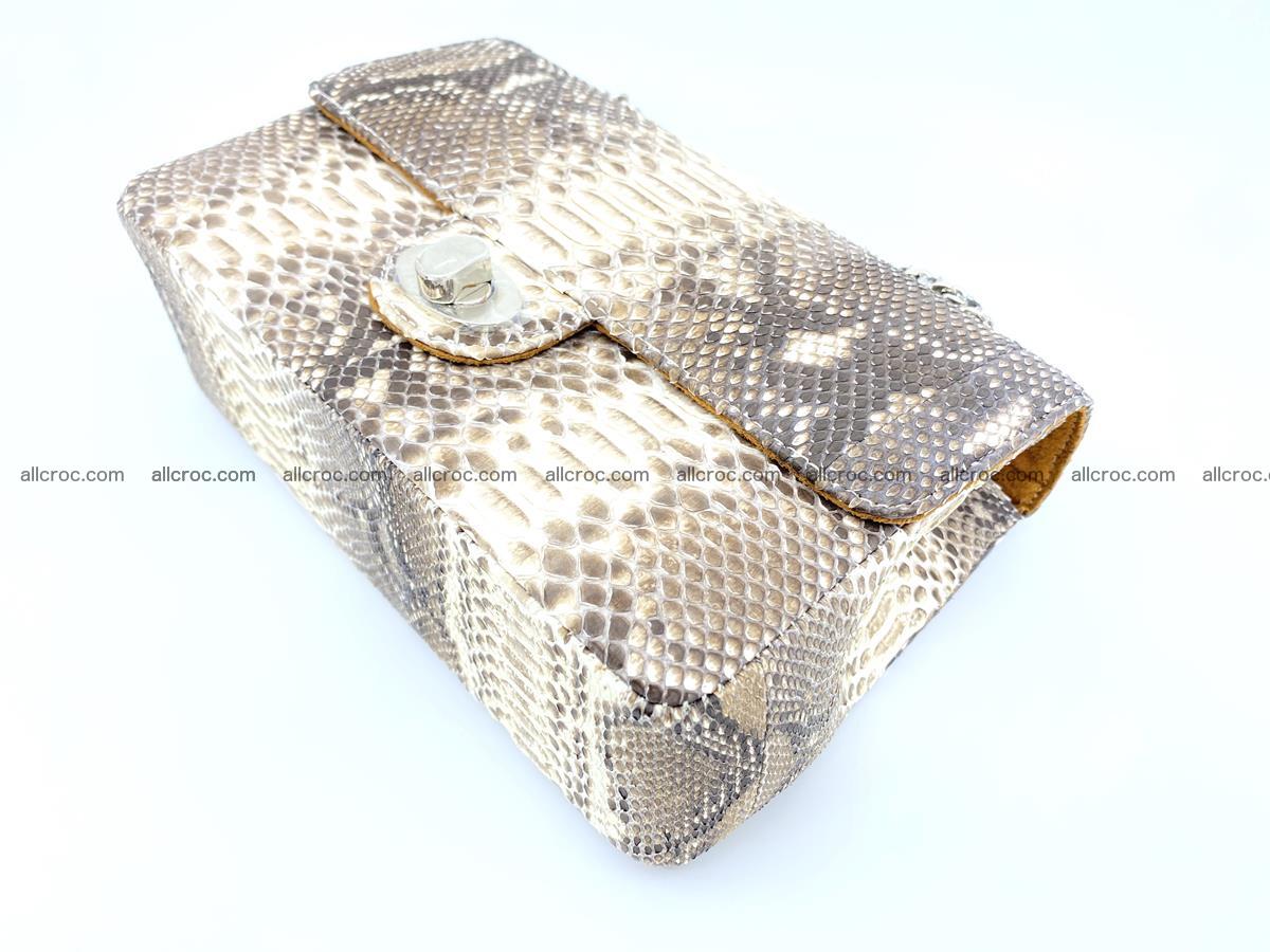 Python snakeskin shoulder bag 1056 Foto 5