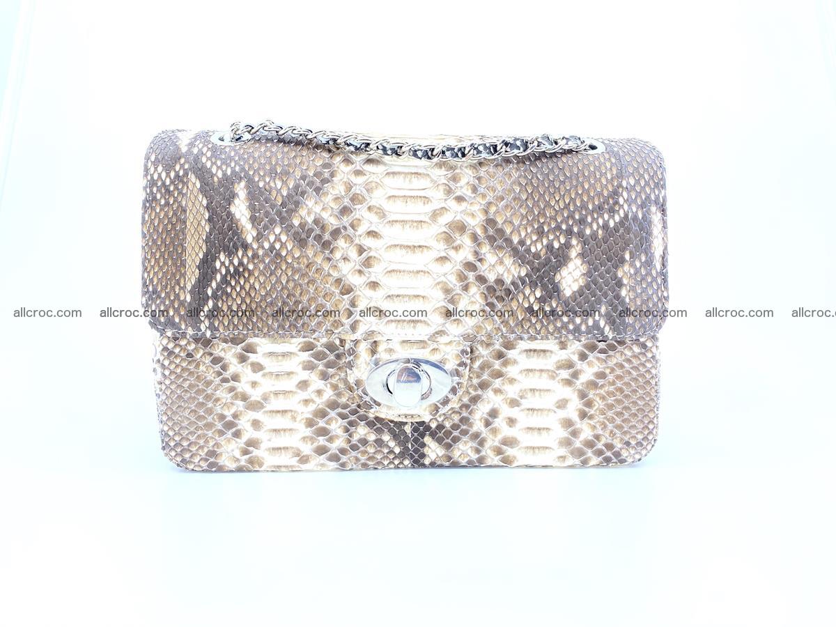 Python snakeskin shoulder bag 1056 Foto 0