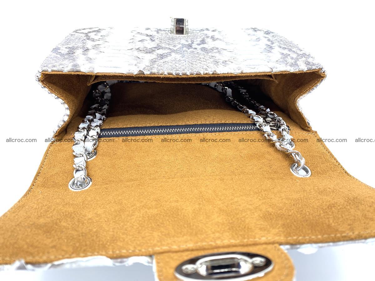 Python snakeskin shoulder bag 1060 Foto 12