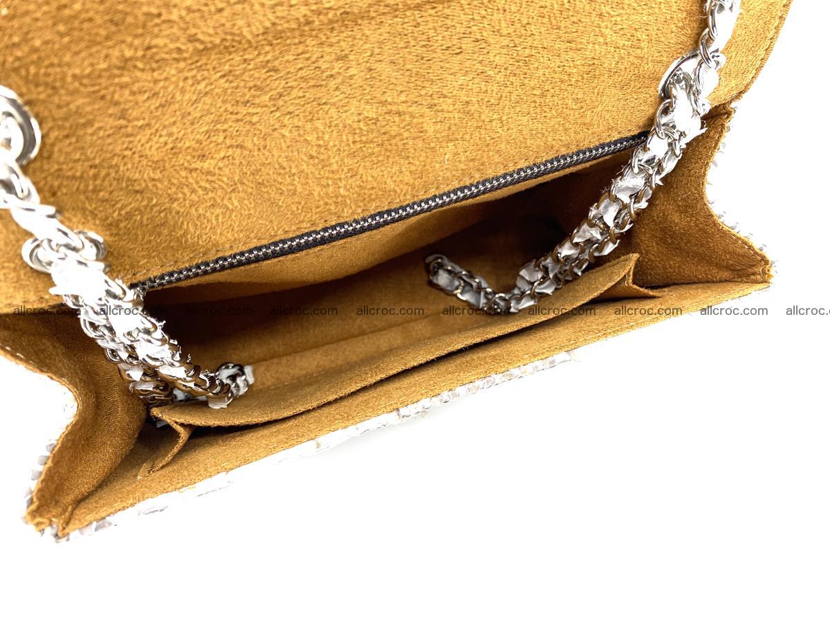 Python snakeskin shoulder bag 1060 Foto 14