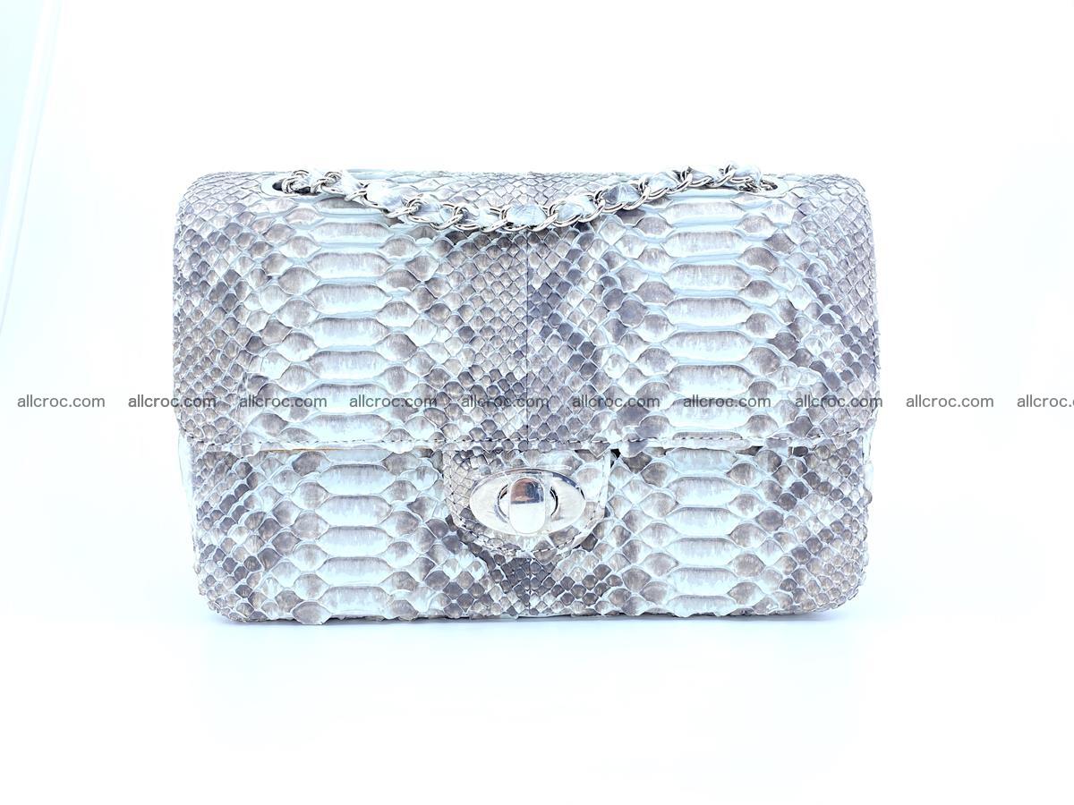 Python snakeskin shoulder bag 1060 Foto 0